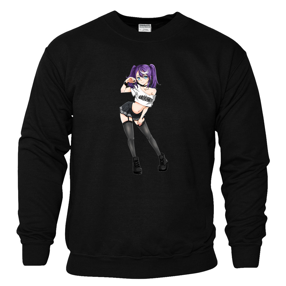 Bild von MANGA GIRL - SWEATER [schwarz]